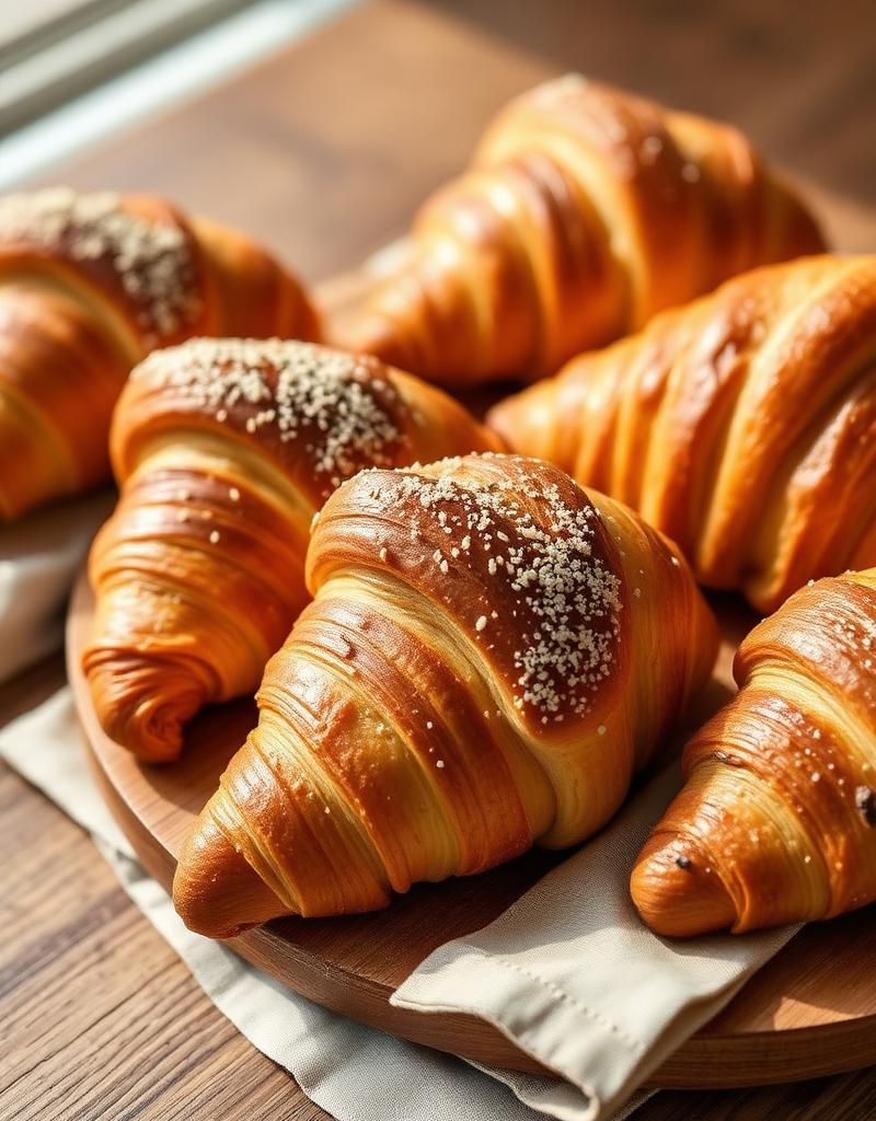 Hand-laminated Croissant